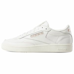 Adidasy Damskie Reebok CLUB C 85 Różowe Złote/Białe PL 97XSUVR